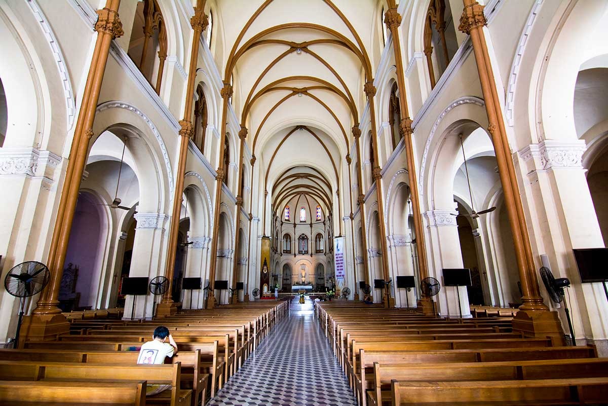 A peaceful pause amidst the city buzz, Notre Dame Cathedral invites you to admire its beauty and history